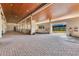 Spacious barn stalls with brick flooring and wood ceilings at 2140 W State Road 46, Geneva, FL 32732