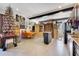 Open kitchen with dining area and ample cabinet space at 2140 W State Road 46, Geneva, FL 32732