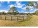 Well-fenced paddock provides ample space for horses to graze at 2140 W State Road 46, Geneva, FL 32732