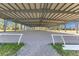 Covered riding arena with a gravel surface at 2140 W State Road 46, Geneva, FL 32732
