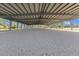 Covered riding arena with a gravel surface at 2140 W State Road 46, Geneva, FL 32732
