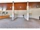 Wash stall in barn with wooden ceiling and brick floor at 2140 W State Road 46, Geneva, FL 32732
