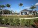 Beautiful pool area with palm trees, lounge seating, and shade umbrellas at 4425 Lions Gate Ave, Clermont, FL 34711