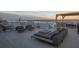 Relax on this outdoor deck with comfortable seating and enjoy the scenic ocean views at 6877 S Atlantic Ave, New Smyrna Beach, FL 32169
