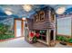 Whimsical bedroom with custom playhouse and mural at 1039 Jack Nicklaus Ct, Kissimmee, FL 34747