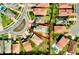Aerial view showing a home's location within a residential community at 10680 Royal Cypress Way, Orlando, FL 32836