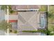 House and pool area from above at 11412 Chateaubriand Ave, Orlando, FL 32836