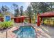 Enjoy the community hot tub, surrounded by cabanas and lush landscaping at 1375 Tuscana Ln # 1107, Davenport, FL 33896