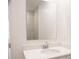 Bright bathroom with vanity and large mirror at 1655 Andover Ridge Dr, Deland, FL 32720