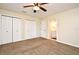 Bedroom with double closets and ensuite bathroom at 176 E Grandbend Ave, Lake Mary, FL 32746