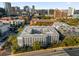 Beautiful aerial view of the apartment complex featuring lush greenery and convenient parking facilities at 202 E South St # 1048, Orlando, FL 32801