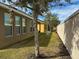 Narrow backyard space with lawn at 2931 Top Water Way, Kissimmee, FL 34746