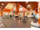 Well-equipped gym with modern exercise machines and a spacious workout area at 508 Zamora Way, Davenport, FL 33837