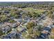 Wide aerial view of neighborhood and house at 1514 Doreen Ave, Ocoee, FL 34761