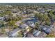 Aerial view of house, yard, and neighborhood at 1514 Doreen Ave, Ocoee, FL 34761