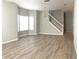 Spacious dining room featuring hardwood floors and a bay window at 2586 Grand Central Pkwy # 1, Orlando, FL 32839