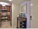 Inviting entryway with a view of the kitchen area and decorative table at 4175 S Atlantic Ave # 232, New Smyrna Beach, FL 32169