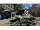 Backyard with shed and various outdoor items at 421 Sw 23Rd St, Ocala, FL 34471