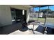 Screened porch with tiled floor and table at 421 Sw 23Rd St, Ocala, FL 34471