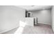 Hallway with neutral gray paint and carpet flooring at 514 Eagle Landing Blvd, Winter Haven, FL 33880