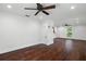 Open living room with hardwood floors, recessed lighting, and natural light at 632 Tildenville School Rd, Winter Garden, FL 34787