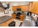 Modern kitchen equipped with stainless steel appliances and ample counter space at 742 Seneca Meadows Rd, Winter Springs, FL 32708