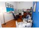 Inviting home office with a large desk, comfortable chair, and ample natural light for a productive workspace at 742 Seneca Meadows Rd, Winter Springs, FL 32708