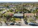Aerial view of a neighborhood featuring a home with fenced yard and mature trees at 783 Cornelia Ct, Orlando, FL 32811