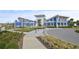 Modern community center with unique architectural design and inviting landscaping at 11842 Sunsail Ave, Orlando, FL 32832