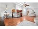 Open floor plan with a dining area, living room, and kitchen, great for entertaining and Gathering living at 1221 Thunder Trl, Maitland, FL 32751