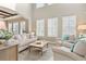 Spacious living room with large windows and high ceilings at 15138 Shonan Gold Dr, Winter Garden, FL 34787