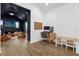 Fun playroom with beanbag chairs, a desk and a view of the balcony at 2309 Depauw Ave, Orlando, FL 32804