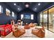 Playroom with beanbag chairs, toys, and a view to a balcony at 2309 Depauw Ave, Orlando, FL 32804