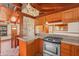 Kitchen with granite counters, stainless steel appliances at 26225 Pitts Rd, Eustis, FL 32736