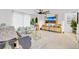 Spacious living room with comfortable seating, large TV, and plenty of natural light at 275 Sunfish Dr, Winter Haven, FL 33881