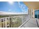 Balcony with expansive views of the surrounding area at 2801 S Ridgewood Ave # 807, South Daytona, FL 32119