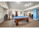 Game room features a pool table and comfortable seating at 2801 S Ridgewood Ave # 807, South Daytona, FL 32119