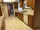 Kitchen with a double oven, sink, and dishwasher at 34847 Learn Rd, Leesburg, FL 34788