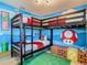 Bunk beds in a Super Mario themed bedroom at 3798 Lana Ave, Davenport, FL 33897