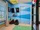 Super Mario themed bedroom with a TV and bunk beds at 3798 Lana Ave, Davenport, FL 33897