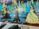 Princess and the Frog themed bedroom with mural at 3798 Lana Ave, Davenport, FL 33897