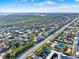 Aerial view of neighborhood near coastline at 4411 Sea Mist Ct # 174, New Smyrna Beach, FL 32169