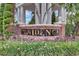 Providence community entrance sign with brick pillars and landscaping at 2089 Camden Loop, Davenport, FL 33837