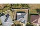Aerial view showcasing the house and surrounding neighborhood at 3291 Pawleys N Loop, St Cloud, FL 34769