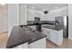 Modern kitchen with stainless steel appliances and an island at 3291 Pawleys N Loop, St Cloud, FL 34769