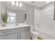 Modern bathroom featuring a bathtub and updated vanity at 4298 Campsite Loop, Orlando, FL 32824