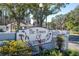 The Townes Of Southgate community sign at community entrance at 4765 Capri Pl # 209, Orlando, FL 32811