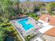 L-Shaped pool with a playground, and plenty of lounge chairs at 5144 Conroy Rd # 35, Orlando, FL 32811