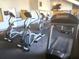 Community gym featuring treadmills, ellipticals, and other exercise equipment at 5144 Conroy Rd # 35, Orlando, FL 32811