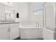 Beautiful bathroom features shower and garden tub at 530 Sanctuary Blvd, Winter Haven, FL 33881